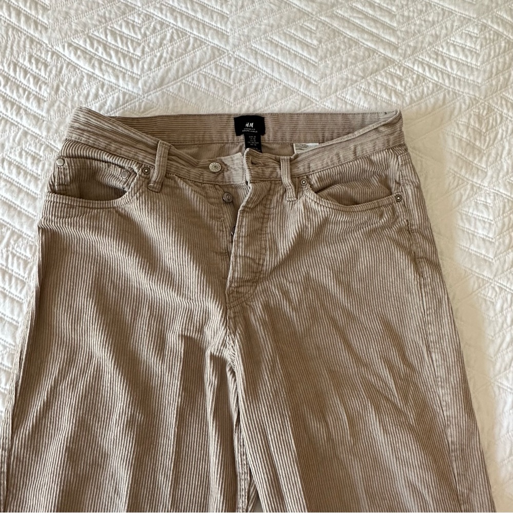 H&M Corduroy Pants Loose (W32” x L29”)